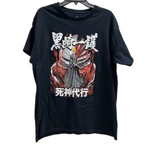 Vhtf 00’s Bleach Ichigo Kurosaki Shinigami Acting Hallow T-shirt Men Sz M VTG J